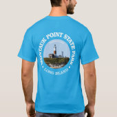 Montauk Point Staat Park T-Shirt (Rückseite)