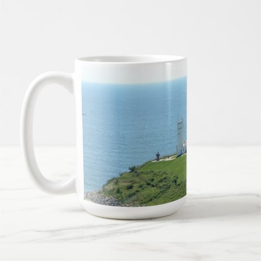 Montauk Punkt-Leuchtturm Kaffeetasse (Links)