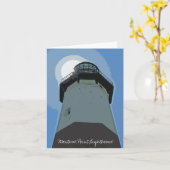 Montauk Punkt-Leuchtturm Karte (Gelbe Blume)