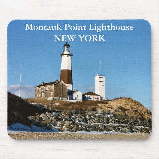 Montauk Punkt-Leuchtturm, New York Mousepad (Vorne)