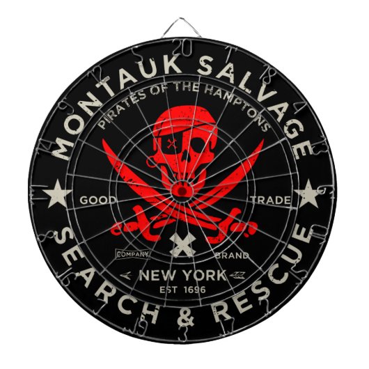 Montauk Salvage Co. Dart Dartscheibe (vorne)