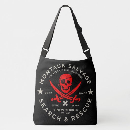 Montauk Salvage Co. Pirate Tasche (Vorderseite)