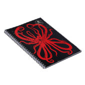 Montauk Salvage Co. Red Sea Monster-Notebook Notizblock (Rechte Seite)