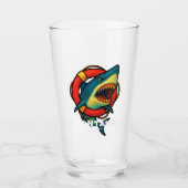 Montauk Salvage Co. Shark Glass v2 Glas (Vorderseite)