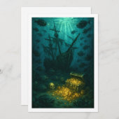 Montauk Salvage Co. Shipwreck Card 12x18 Save The Date (Vorne/Hinten)