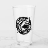 Montauk Salvage Company Shark Glass Glas (Vorderseite)