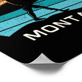 Montauk-Surfen Poster (Ecke)