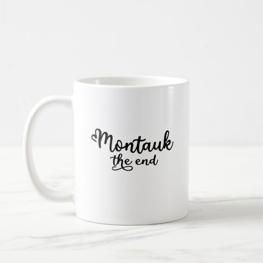 Montauk The End Hamptons NY beach vacation 11954 Kaffeetasse (Links)