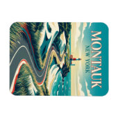 Montauk USA Magnet (Horizontal)