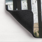 Montauk Zaun-Liebe Mousepad (Ecke)