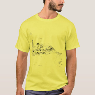 Montauk Zeichnen T-Shirt