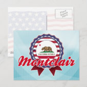 Montclair, CA Postkarte (Vorne/Hinten)