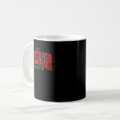 Montclair Institute of Technology Arch Retro for m Kaffeetasse (Vorderseite Links)