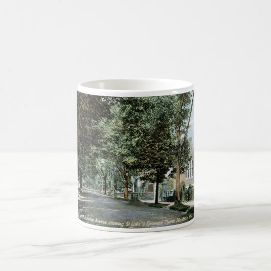 Montclair, New-Jersey 1908 Vintag Kaffeetasse (Mittel)