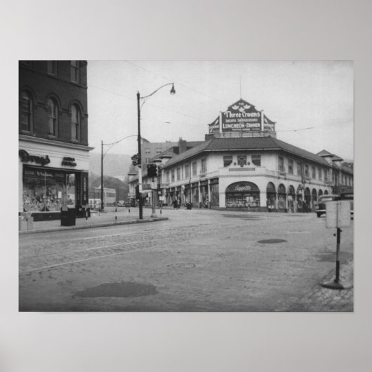 Montclair, New Jersey, Centre, Vintag Poster (Vorne)