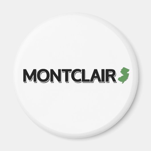 Montclair, New Jersey Magnet (Vorne)