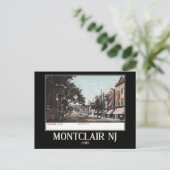 Montclair, New Jersey, Vintag Postkarte (Stehend Vorderseite)