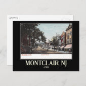 Montclair, New Jersey, Vintag Postkarte (Vorne/Hinten)