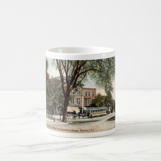 Montclair NJ 1908 Vintage Kaffeetasse (Mittel)