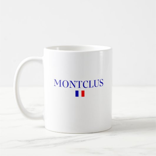 MONTCLUS Frankreich Kaffeetasse (Links)