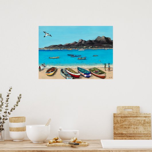 Monte Cara Poster (Küche)