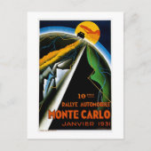Monte Carlo 1931 Postkarte (Vorderseite)