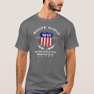 Monte Carlo amerikanischer Muskel 1973 v3 T-Shirt