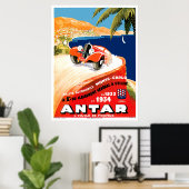 Monte Carlo Automobile Kundgebung Poster (Heimbüro)
