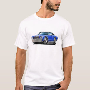 Monte Carlo Blau-Schwarzes Spitzenauto 1972 T-Shirt