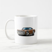 Monte Carlo Brown-Schwarzes Spitzenauto 1970 Kaffeetasse (Links)