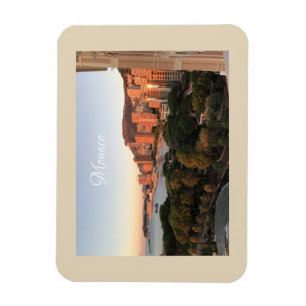 Monte Carlo Bucht am Sonnenaufgang durch Sun, Mond Magnet
