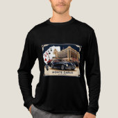 Monte Carlo Casino Luxury T-shirt Tri-Blend Shirt (Vorderseite)