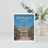 Monte Carlo Casino Postkarte (Stehend Vorderseite)