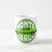 Monte Carlo grüne Maschine 1970 Kaffeetasse (Mittel)