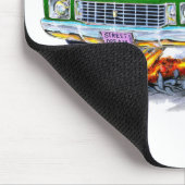 Monte Carlo grünes Auto 1972 Mousepad (Ecke)