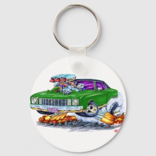 Monte Carlo grünes Auto 1972 Schlüsselanhänger