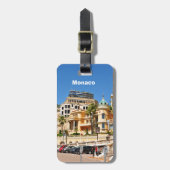 Monte Carlo in Monaco Gepäckanhänger (Vorderseite vertikal)