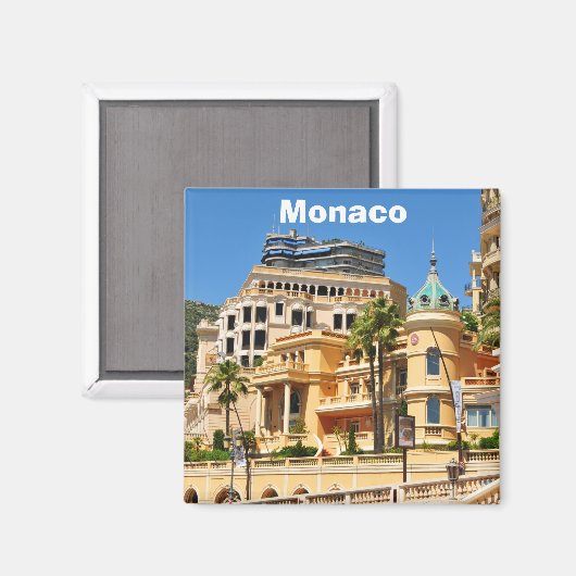 Monte Carlo in Monaco Magnet (Vorderseite/Rückseite)