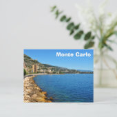 Monte Carlo in Monaco Postkarte (Stehend Vorderseite)