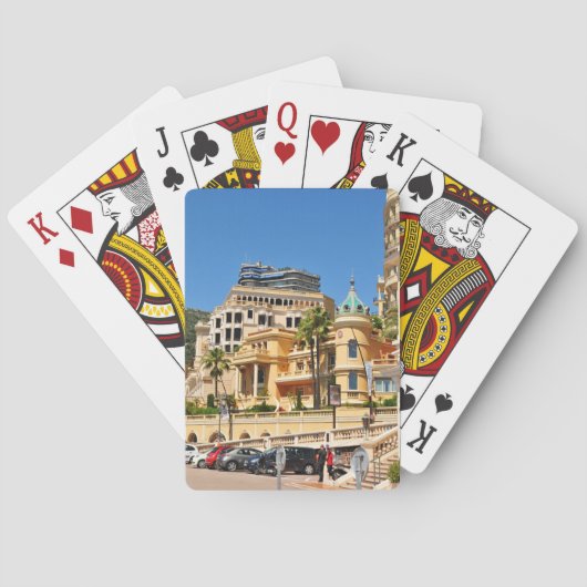 Monte Carlo in Monaco Spielkarten (Rückseite)