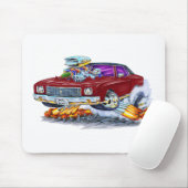 Monte Carlo kastanienbraunes Auto 1970 Mousepad (Mit Mouse)