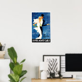Monte Carlo Monaco Glamour Poster (Heimbüro)
