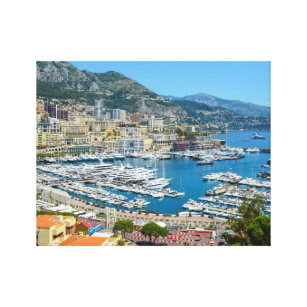 Monte Carlo Monaco Leinwanddruck