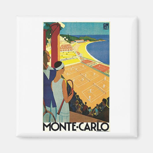 Monte Carlo Monaco Magnet (Vorne)
