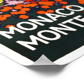 Monte Carlo Monaco Poster (Ecke)