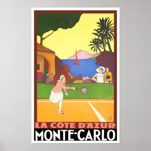 Monte Carlo Monaco Poster