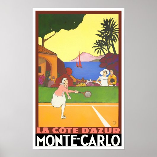 Monte Carlo Monaco Poster (Vorne)