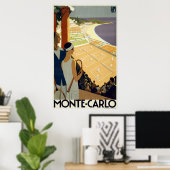 Monte Carlo Monaco Poster (Heimbüro)