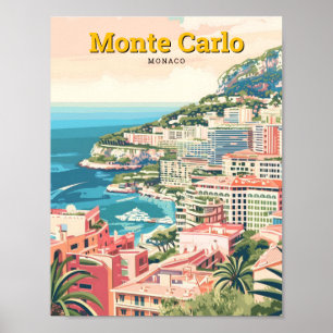 Monte Carlo Monaco Poster