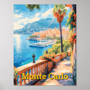 Monte Carlo Monaco Poster